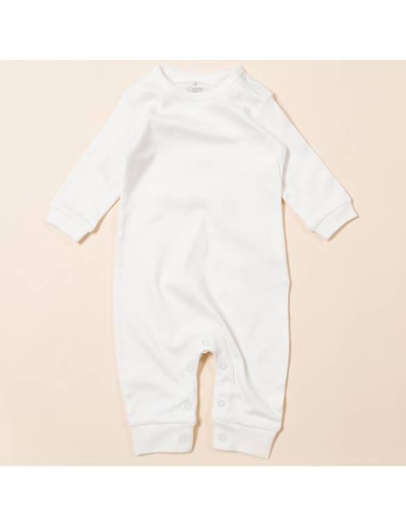 Playsuit 100% Orgánico LITTLE GREEN RADICALS Con Pies - Nature