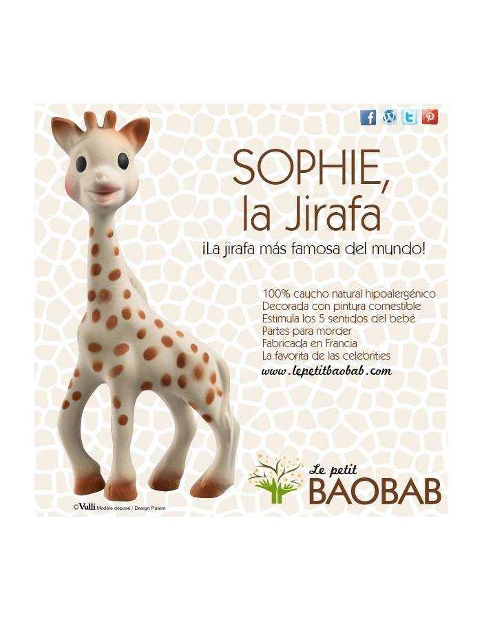 Sophie la girafe + Chupete 100% hevea natural