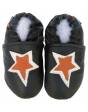 Zapatos de gateo ecológicos "Estrella Naranja"