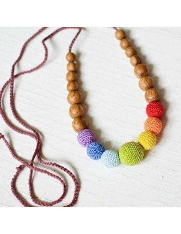 Collar KangarooCare para porteo y lactancia - Simple Rainbow