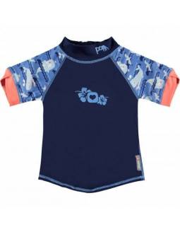 Camiseta POP IN con Filtro Solar UPF50 - Ballenas