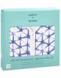 Saco De Dormir 1 CAPA Bambú Aden+Anais - Indigo Shibori