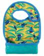 Babero reversible POP IN con bolsillo para migas - Loros