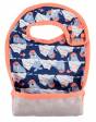 Babero reversible POP IN con bolsillo para migas - Morsas