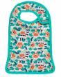 Babero reversible POP IN con bolsillo para migas - Red Panda