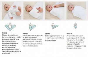 howtobaby 300x194 1 - Muselinas: ¿Por qué envolver a nuestro bebé?