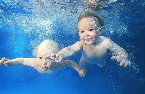 natacion bebes 1 - Natación desde recién nacidos