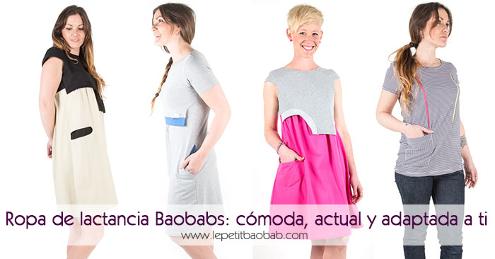 ropa lactancia3 - Ropa de lactancia Baobabs: cómoda, actual y adaptada a ti