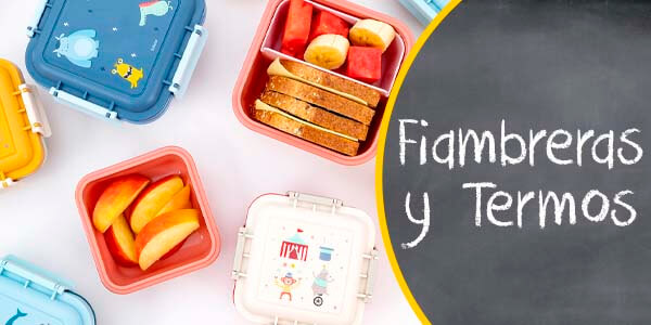 Fiambreras Y Termos Colegio