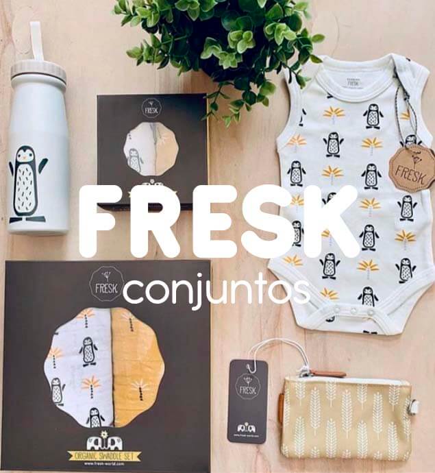 conjuntos ropa bebé orgánica FRESK